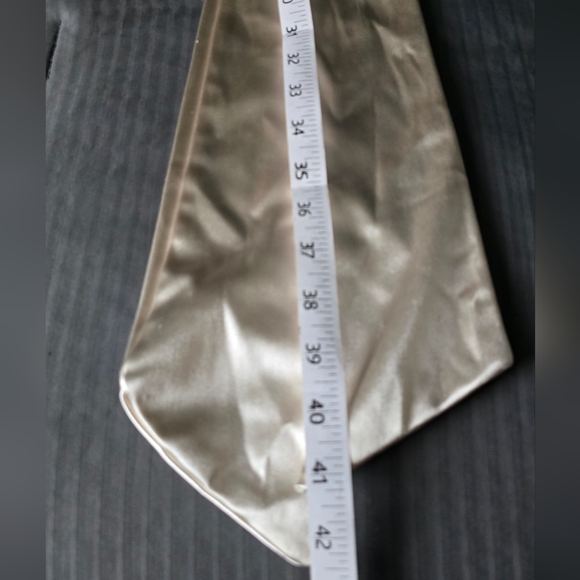 Satin, halter wrap cropped top - Picture 7 of 11